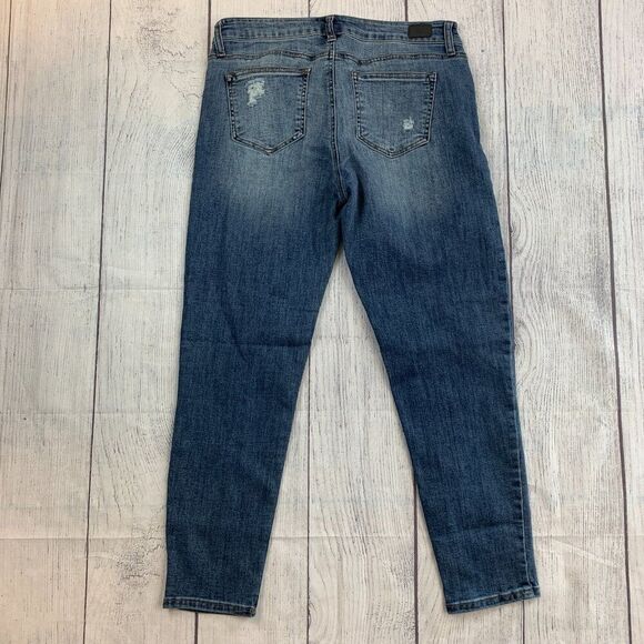 Celebrity Pink Jeans sz 11 / 30 Skinny Ankle Inseam 26.5" Distressed - Picture 9 of 15